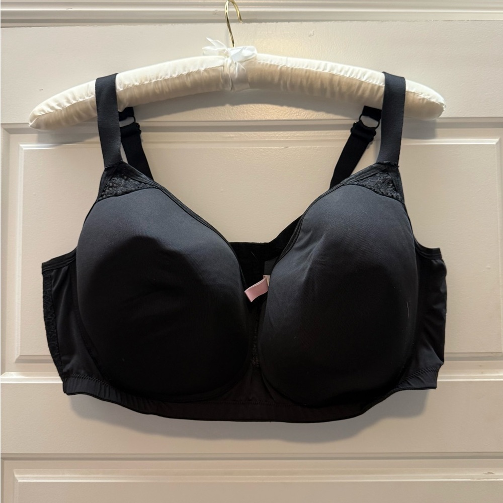 Comfort Choice Black Bra, sz 42DDD
